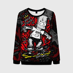 Мужской свитшот Татуированный барт