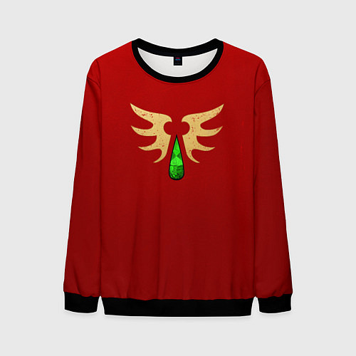 Мужской свитшот Кровавые Ангелы / 3D-Черный – фото 1