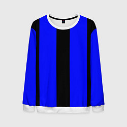Мужской свитшот Color blue black stripes