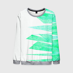 Мужской свитшот Color white light blue strip