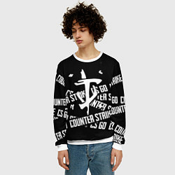 Свитшот мужской Doom x counter strike, цвет: 3D-белый — фото 2