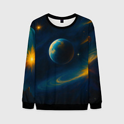 Мужской свитшот Пространство Вселенной