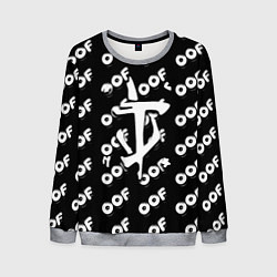 Свитшот мужской Doom off black, цвет: 3D-меланж