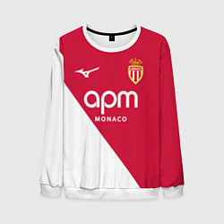Свитшот мужской Головин домашняя форма Монако 2025 2026, цвет: 3D-белый