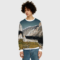 Свитшот мужской Фардык-Кешене, цвет: 3D-белый — фото 2