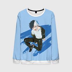 Свитшот мужской Харука Сакура - Ветролом, цвет: 3D-белый