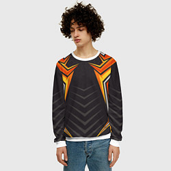 Свитшот мужской Мото белка, цвет: 3D-белый — фото 2