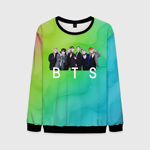 Мужской свитшот BTS kpop / 3D-Черный – фото 1