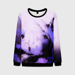 Свитшот мужской Взрывной индиго светлый, цвет: 3D-черный