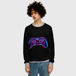 Свитшот мужской Gamepad, цвет: 3D-меланж — фото 2