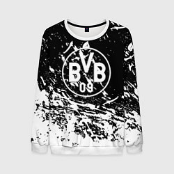 Мужской свитшот Borussia белые краски