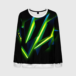 Мужской свитшот Geometric neon