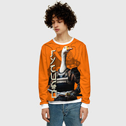 Свитшот мужской Гусидо - путь гуся, цвет: 3D-белый — фото 2