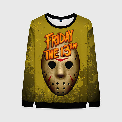 Мужской свитшот Джейсон Вурхиз / 3D-Черный – фото 1