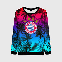 Мужской свитшот Бавария Мюнхен неон тропики
