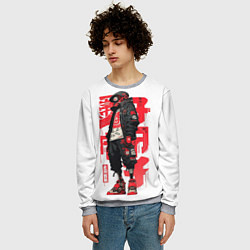 Свитшот мужской Bot raven, цвет: 3D-меланж — фото 2