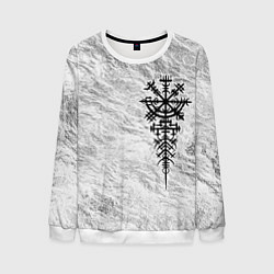 Мужской свитшот Вегвизир - компас рун в виде става