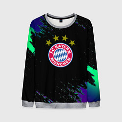 Мужской свитшот Бавария Мюнхен краски текстура