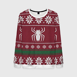 Мужской свитшот Рождественский свитер Человека паука