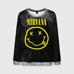 Мужской свитшот Nirvana Smoke