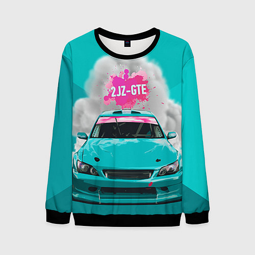 Мужской свитшот 2 JZ GTE / 3D-Черный – фото 1