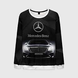Свитшот мужской Mercedes, цвет: 3D-белый
