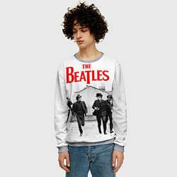 Свитшот мужской The Beatles: Break, цвет: 3D-меланж — фото 2
