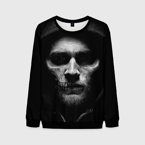Мужской свитшот Sons Of Anarchy / 3D-Черный – фото 1