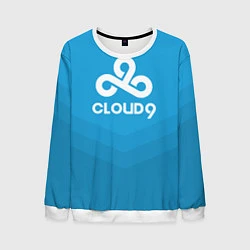 Свитшот мужской Cloud 9, цвет: 3D-белый