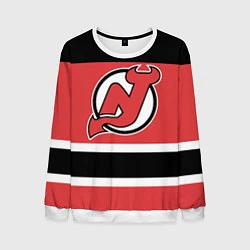 Свитшот мужской New Jersey Devils, цвет: 3D-белый