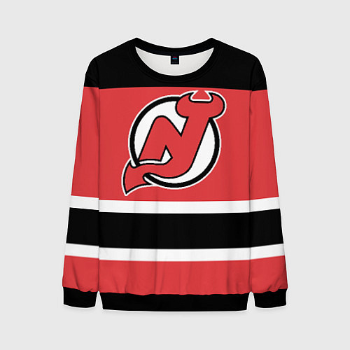 Мужской свитшот New Jersey Devils / 3D-Черный – фото 1