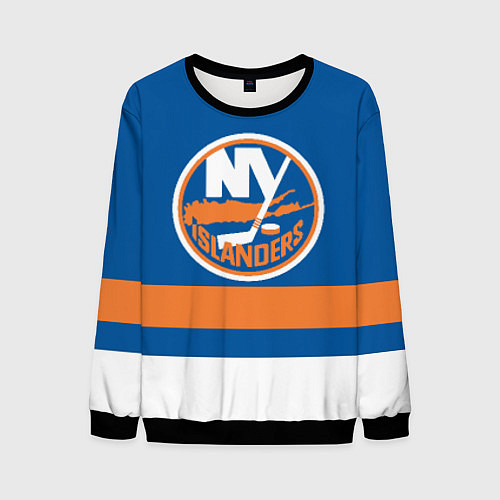 Мужской свитшот New York Islanders / 3D-Черный – фото 1
