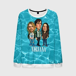 Мужской свитшот Nirvana: Water