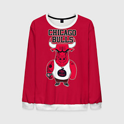 Свитшот мужской Chicago bulls, цвет: 3D-белый