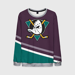 Свитшот мужской Anaheim Ducks Selanne, цвет: 3D-меланж