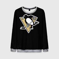 Свитшот мужской Pittsburgh Penguins: Crosby, цвет: 3D-меланж