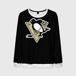 Свитшот мужской Pittsburgh Penguins: Crosby, цвет: 3D-белый