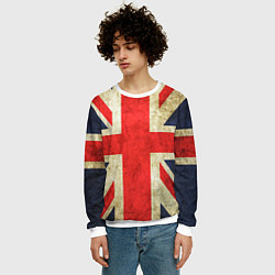 Свитшот мужской Великобритания, цвет: 3D-белый — фото 2