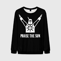 Мужской свитшот Dark souls praise the sun knight Heida