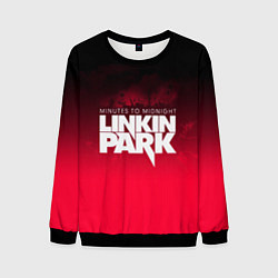 Свитшот мужской Linkin Park: Minutes to midnight, цвет: 3D-черный