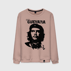 Свитшот хлопковый мужской Che Guevara, цвет: пыльно-розовый
