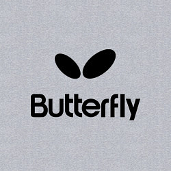 Свитшот хлопковый мужской Butterfly Logo, цвет: меланж — фото 2