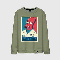 Мужской свитшот Zoidberg: Why not?