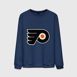 Свитшот хлопковый мужской Philadelphia Flyers, цвет: тёмно-синий