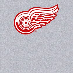 Свитшот хлопковый мужской Detroit Red Wings, цвет: меланж — фото 2
