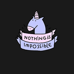 Свитшот хлопковый мужской Unicorn, цвет: черный — фото 2