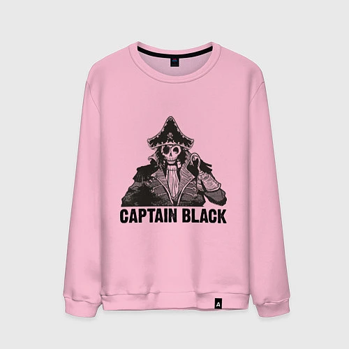 Мужской свитшот Captain Black / Светло-розовый – фото 1