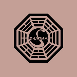 Свитшот хлопковый мужской Lost dharma, цвет: пыльно-розовый — фото 2