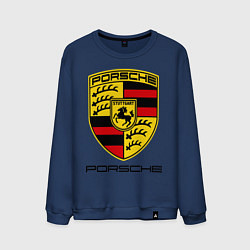 Свитшот хлопковый мужской Porsche Stuttgart, цвет: тёмно-синий