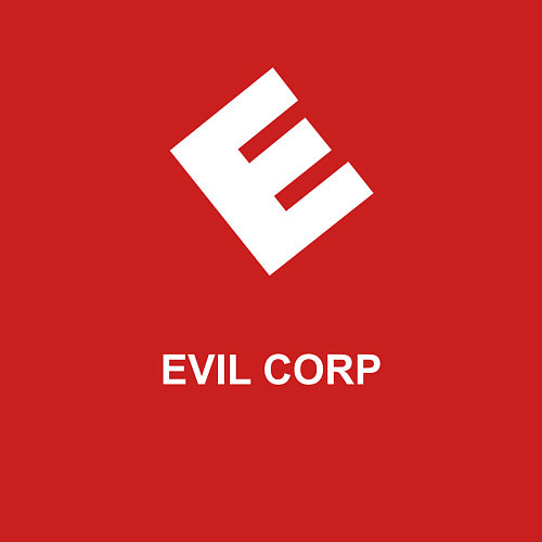 Мужской свитшот Evil corporation / Красный – фото 3